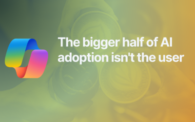 The bigger half of AI adoption isn’t the user
