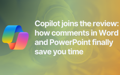 Copilot joins the review: how comments in Word and PowerPoint finally save you time